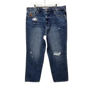 Gloria Vanderbilt X Christian Siriano Womens Denim Jeans “Miles” Mid-Rise 18/34